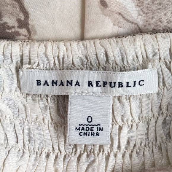 NWOT Banana Republic silk strapless top - Picture 6 of 8